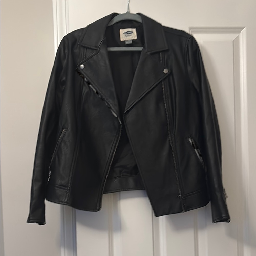 Classic Black Leather Jacket